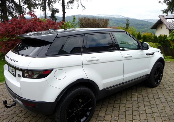 Land Rover Range Rover Evoque cena 59900 przebieg: 273000, rok produkcji 2012 z Ząbkowice Śląskie małe 631